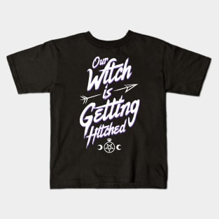 Goth Witch Bachelorette Kids T-Shirt